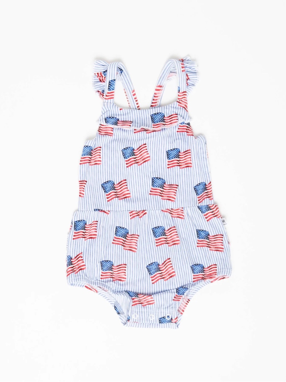 Bums & Roses Wave the Way Bubble Romper